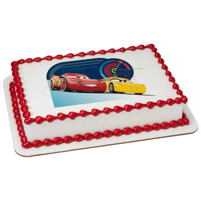 Disney - Cars 3 Race Ready PhotoCake® Edible Image®