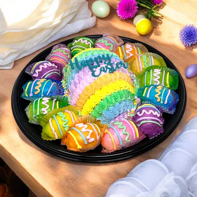 Large Easter Egg Petit Four Tray