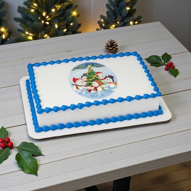 Winter Buddies PhotoCake® Edible Image®