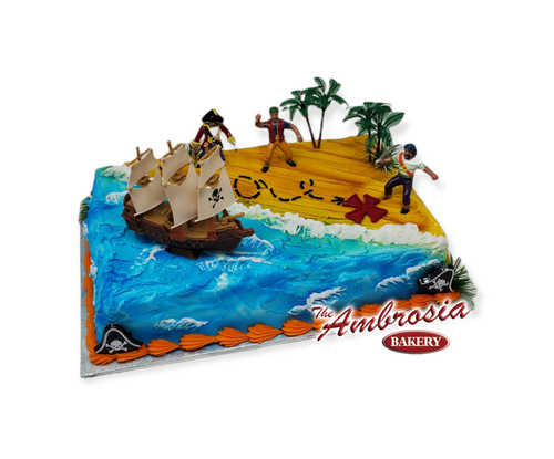 Pirate Ship Cake!