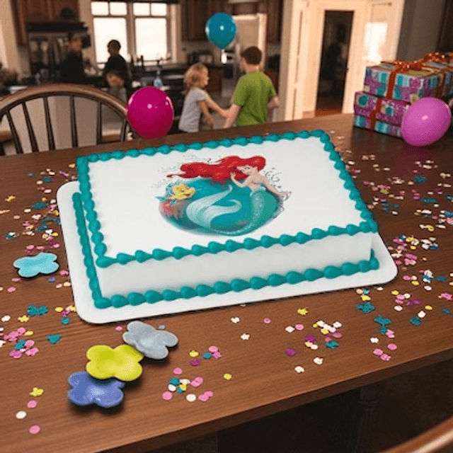 Disney Princess The Little Mermaid Make A Splash PhotoCake®