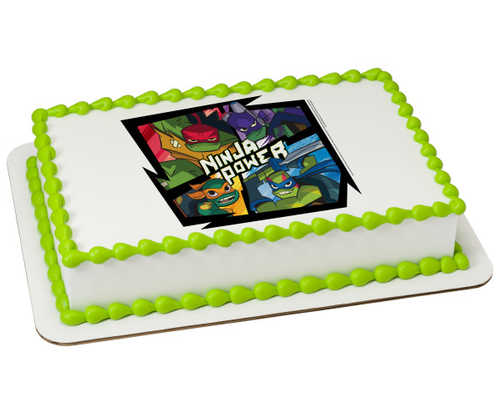 Teenage Mutant Ninja Turtles™ Ninja Power PhotoCake® Edible Image®