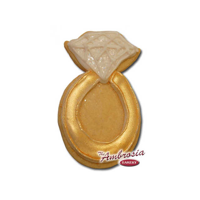 Decorated Ring Cutout Cookie