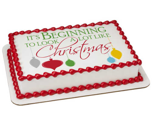 A Lot Like Christmas PhotoCake® Edible Image®