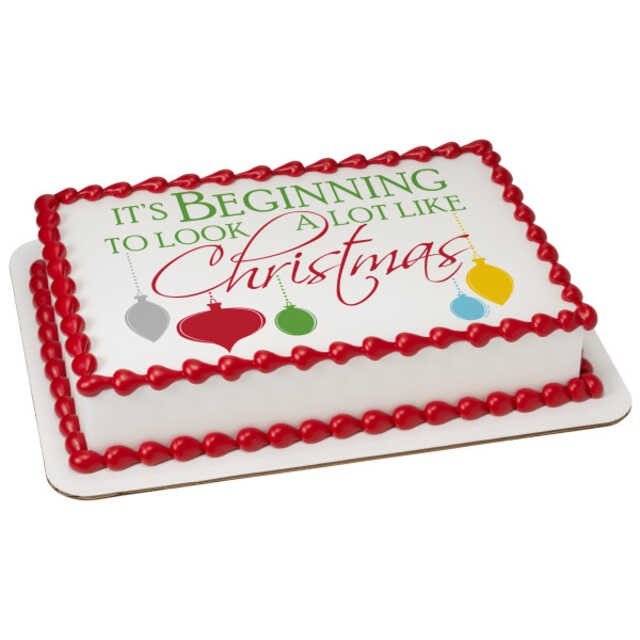 A Lot Like Christmas PhotoCake® Edible Image®