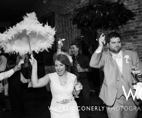 Bride and Groom Umbrella