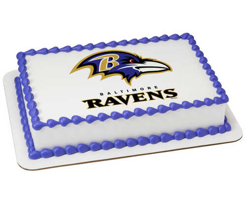 NFL - Baltimore Ravens Team PhotoCake® Edible Image®