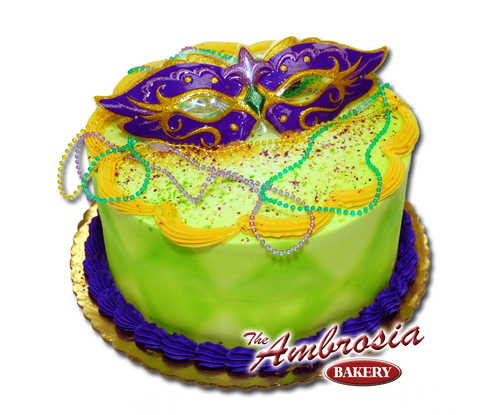 Mardi Gras Cakes