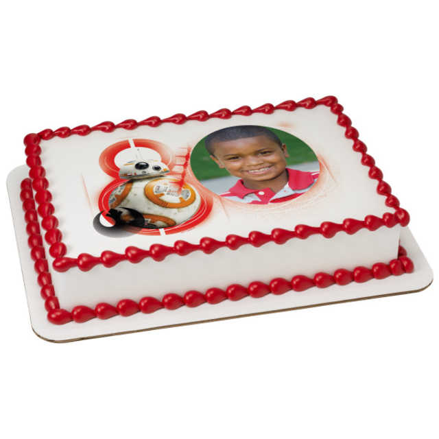 Disney - Star Wars™: The Last Jedi Roll With It PhotoCake® Edible Image® Frame