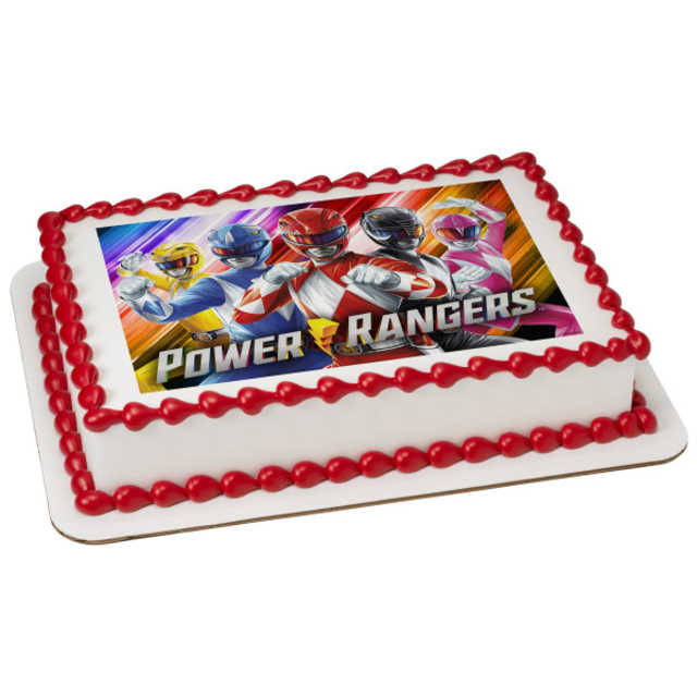 Power Rangers™ Morphin Time PhotoCake® Edible Image®