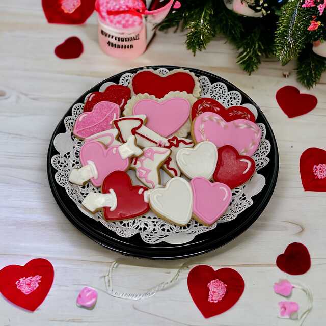 Valentine's Day Cookie Platter!