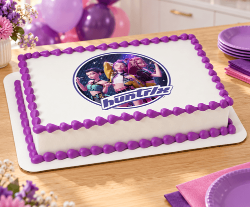 KPop Demon Hunters HUNTR/X PhotoCake® Edible Image®