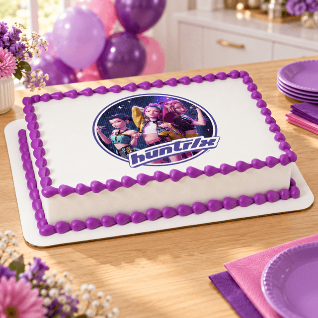 KPop Demon Hunters HUNTR/X PhotoCake® Edible Image® 