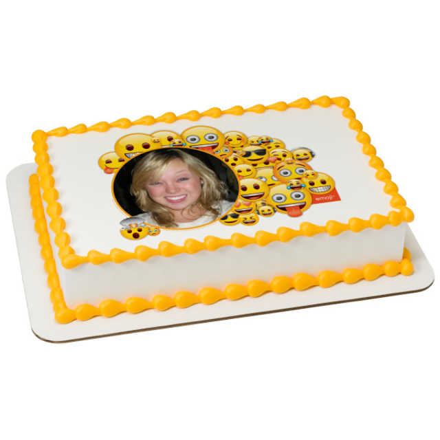 Emoji Mashup PhotoCake® Frame Cake