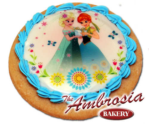 Decorated Disney FROZEN - Fever Summer Solstice, Edible Image® Cookie