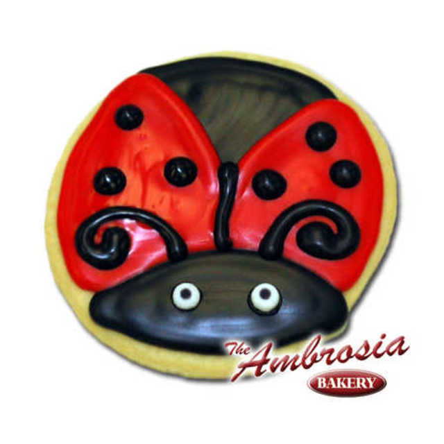 Ladybug Cutout Cookie (12)