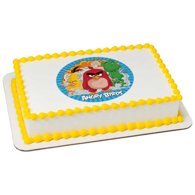 Angry Birds Boom! Edible Image PhotoCake®