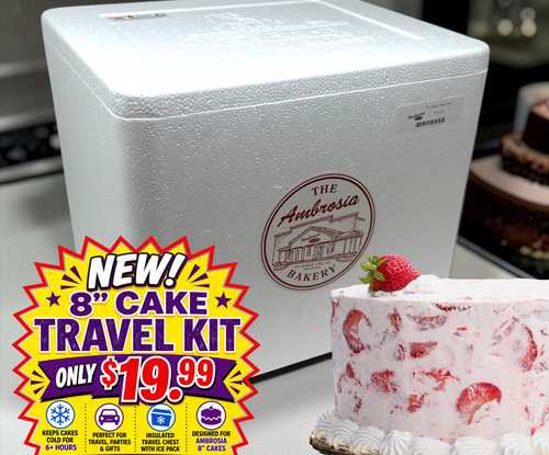 The Ambrosia Cake Travel Kit 🚗 🎂