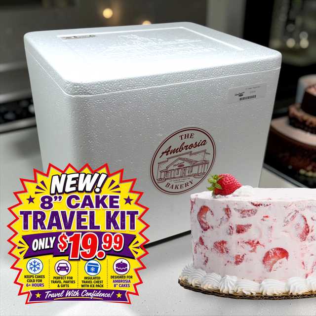The Ambrosia Cake Travel Kit 🚗 🎂