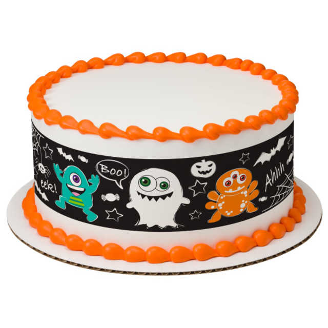 Doodle Monster PhotoCake® Edible Image® Strips