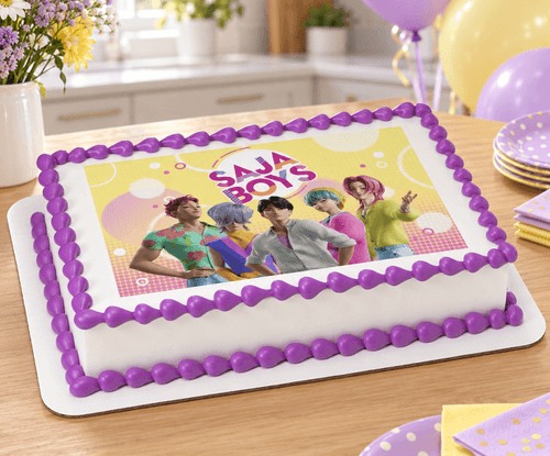 KPop Demon Hunters Soda Pop PhotoCake® Edible Image®