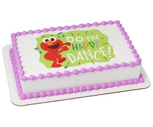 Sesame Street® Elmo Happy Dance PhotoCake® Edible Image®