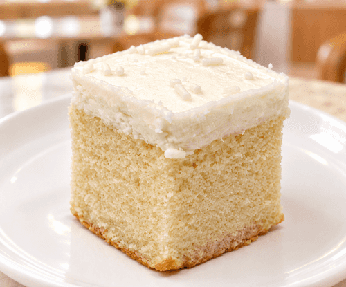 White Almond Wedding Cake Squares – 12 Count 💍🎂