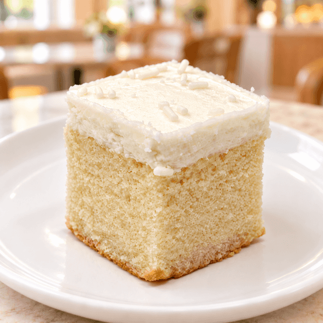 White Almond Wedding Cake Squares – 12 Count 💍🎂