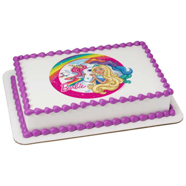 Barbie™ Dreamtopia - Imagine PhotoCake® Image