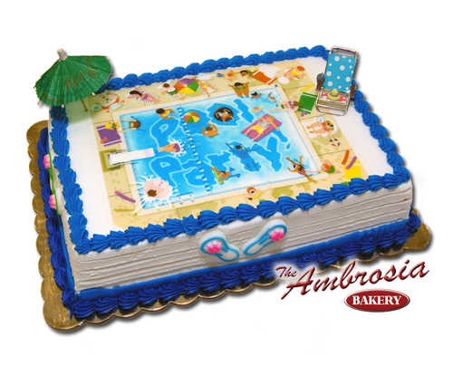 Swimming Pool Edible Image®