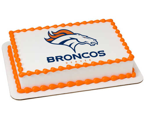 NFL - Denver Broncos - Team PhotoCake® Edible Image®