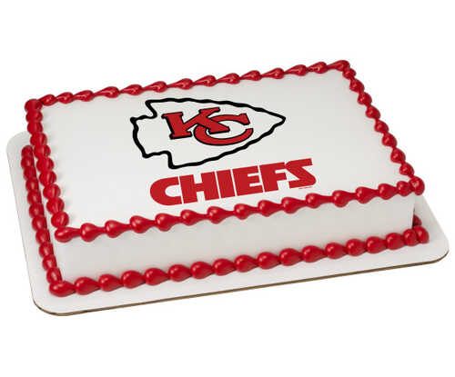 NFL - Kansas City Chiefs Team PhotoCake® Edible Image®