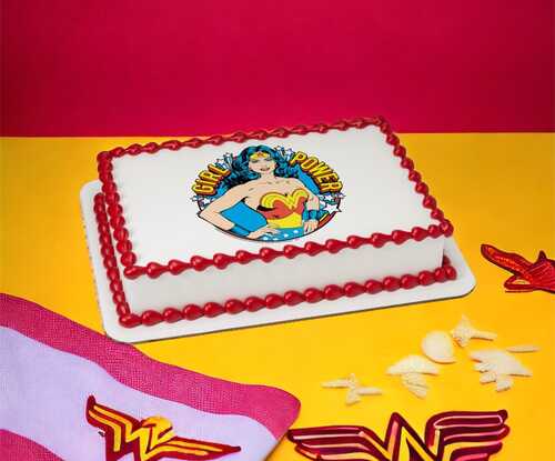Wonder Woman™ Girl Power! PhotoCake® Edible Image®