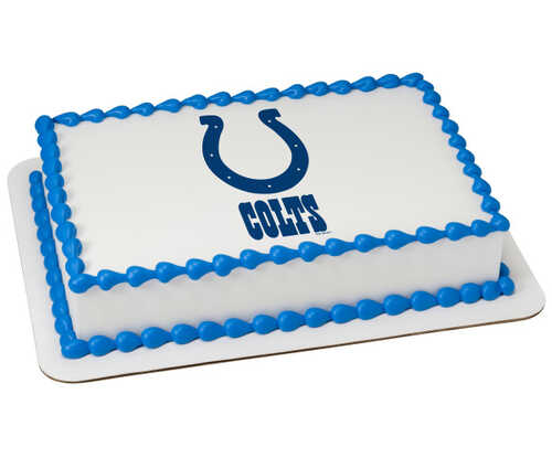 NFL - Indianapolis Colts Team PhotoCake® Edible Image®