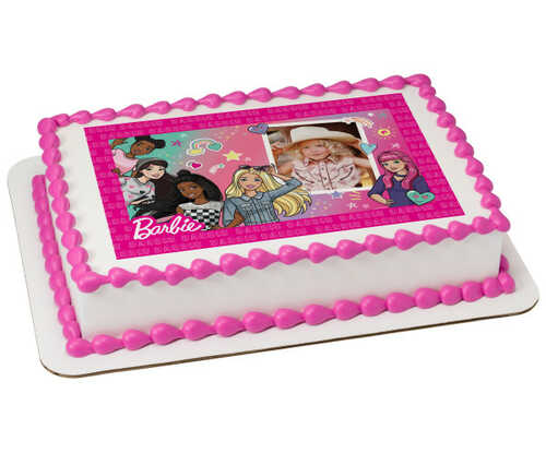 Barbie™ Best Friends PhotoCake® Edible Image® Frame