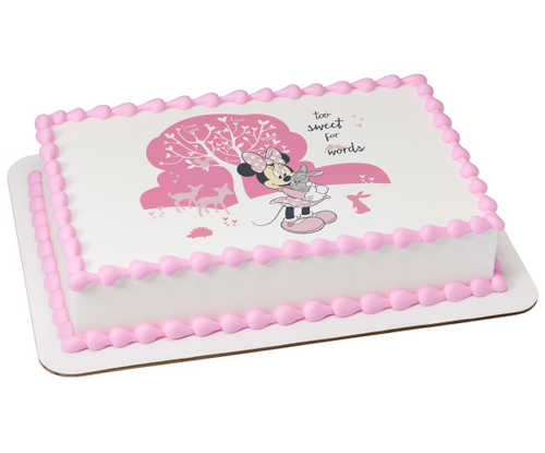 Disney Minnie Too Sweet PhotoCake® Edible Image®