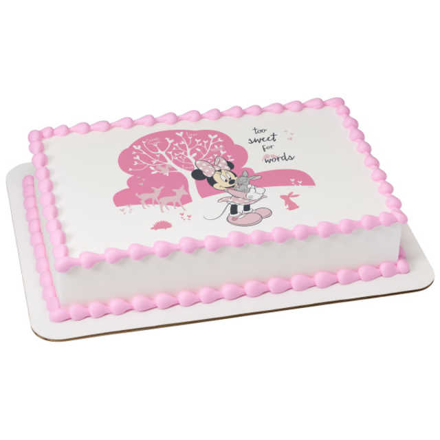 Disney Minnie Too Sweet PhotoCake® Edible Image®