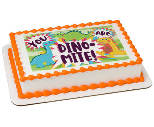 You Are Dino-Mite! PhotoCake® Edible Image®