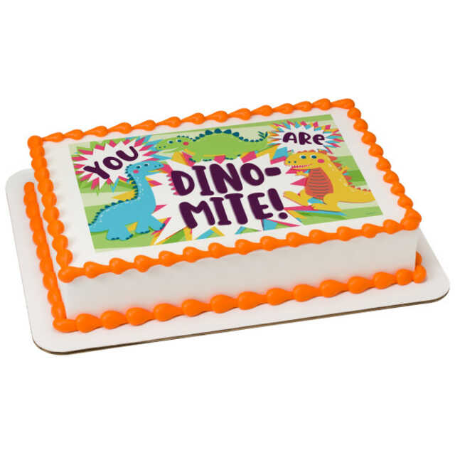 You Are Dino-Mite! PhotoCake® Edible Image®