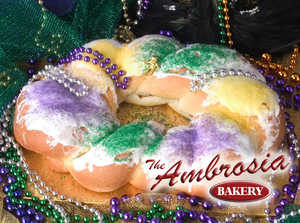 Traditional King Cake for In-Store Pickup