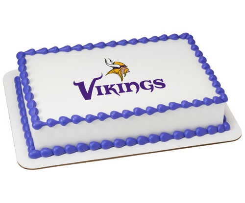 NFL - Minnesota Vikings Team PhotoCake® Edible Image®