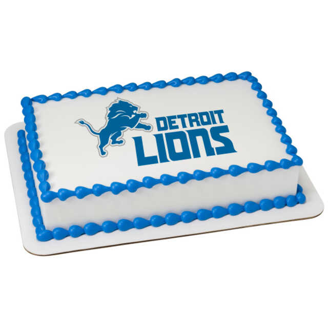 NFL - Detroit Lions Team PhotoCake® Edible Image®