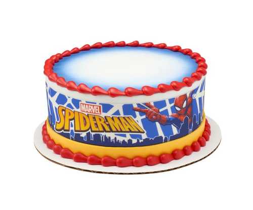 MARVEL Spider-Man™ In Action PhotoCake® Edible Image® Strips
