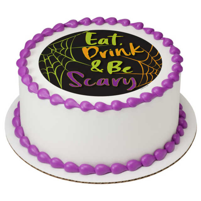 Eat Drink & Be Scary Web PhotoCake® Image