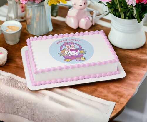 Hello Kitty® Happy Easter PhotoCake® Edible Image®