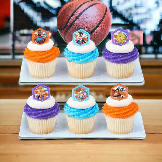 Space Jam: A New Legacy™ Tune it Up Cupcake Rings