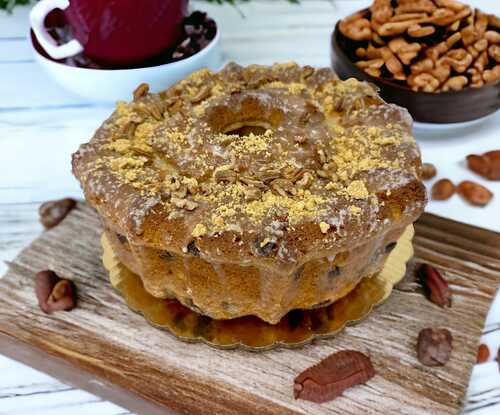 Chocolate Chip & Pecan Pound Cake