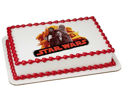 Solo: a Star Wars™ Story Scoundrels and Aliens PhotoCake® Edible Image®