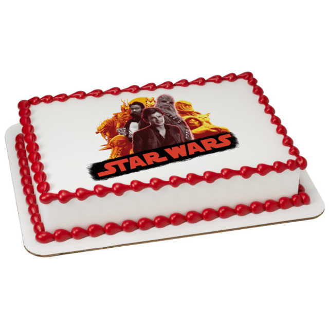 Solo: a Star Wars™ Story Scoundrels and Aliens PhotoCake® Edible Image®